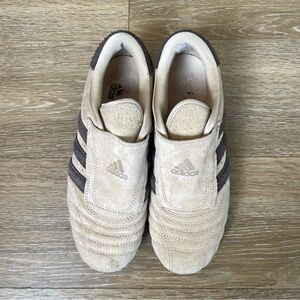 Moving out tomorrow! Adidas taekwondo Beige and Brown Shoes size 7